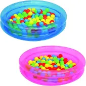 Bestway Opblaasbaar Zwembad Ballenbak Blauw 91 X 20 Cm