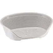 Ferplast SIESTA DELUXE Basket Size 2 - 49*36*17.5 cm - Light Gray -