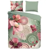 Muller Textil dekbedovertrek Reginia - Flanel - 200x220