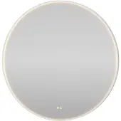 Proline Orbis Spiegel Rond LED Kader 100x4x100 cm Mat Wit