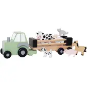 Jabadabado Farm Tractor Goud Kinderen