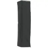 vidaXL Heaterhoes piramidevormig 58x58x228 cm 420D oxford stof zwart