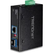 Trendnet TI-F11SFP - Convertisseur de support - GigE - 10Base-T 100Base-TX 1000Base-T - RJ-45 / SFP (mini-GBIC)
