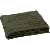 TODAY Effen geruite plaid MATCHA - VANDAAG - Groen 130x180cm