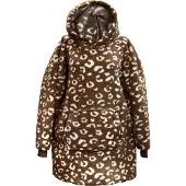 Unique living - Hoodie Zion 70x50x87cm - Rocky Brown