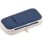 Merkloos Solidchoice - Grote Pencil Case Organizer Blauw