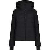 CMP Damen ski-jas Clima Protect met capuchon, zwart, maat 40