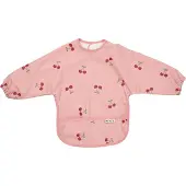 Meyco Cherry Mouwslab - 6 - 18 Maanden - Soft Rose