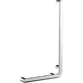 Keuco hoekig handvat Elegance zonder douche houder 90 graden juiste versie 401 chrome 701mm
