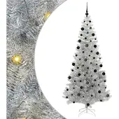vidaXL Kerstboom Zilver 210 cm PET