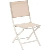 Hespéride Set van 4 opvouwbare tuinstoelen van aluminium ESSENTIA