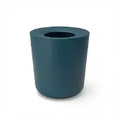 Ekobo BANO badkamerprullenbak 6L - Bamboe - Blue Abyss