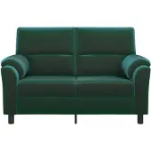 vidaXL Bank Donkergroen 154 x 85 x 93 cm fluweel