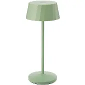 Sigor Accu-tafellamp Facetta, 222mm, saliegroen, 1,3W, FlexMood, 2200K/2700K, IP44, 190lm, Ra80, USB-C