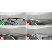 Modula Dakdragers Oval Bar Aluminium voor VW Golf III Variant 1994-1998