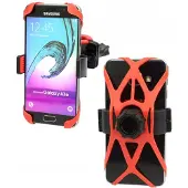 GSM Hurt Universele Fiets Telefoonhouder Zwart - Verstelbaar 4,6-12cm