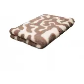 Buba Droogbed Hondenmand Antislip 28mm 75x50cm Crème/Beige