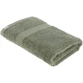 Tendance Serviette de bain 70 x 130 cm 100 % coton kaki