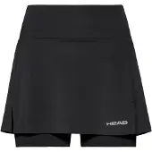 Head Tennisrok Women Club Basic Long Black-S