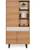 De Bommel Meubelen Wandkast Lamont - 90 cm - Eiken Naturel