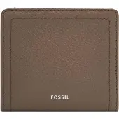 Fossil Leren Portemonnee Logan RFID Small Bifold Smoke Bruine