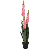 Home Styling Collection - Kunstmatige lupine in pot, 120 cm - roze