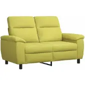 vidaXL Bank Lichtgroen 158 x 90 x 95 cm Stof