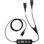 Jabra Link 265, USB Y-training cable for corded QD headsets