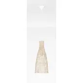 Nova Luce Witte hanglamp Niro Ø 24cm