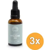Mattisson 3x Vitamine D3 Baby & Kind 10Mcg Vegan Druppels (25 ml)