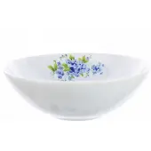Lubiana Diepe Porseleinen Kom 18cm - 7218 Forget-Me-Not