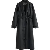 Rockett St George Ochtendjas antraciet / zwart