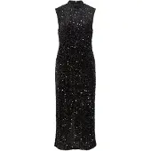 Vila Vifaith Pailletten Maxi-jurk XS EU dames