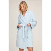Hunkemoller Badjas van zachte fleece Blauw Dames | Maat: M/L