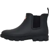Hunter Boots Zwarte Downpour Chelsea Insulated laarzen (44), Plat, Geen, Casual, PVC FRU0010262