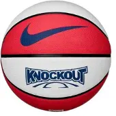 Nike basketbal - wit/rood Unisex | Maat: 5