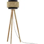 Vicco Vloerlamp Morten Zwart 45 x 142 cm, Model 52014