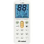 Meliconi AC200, Airconditioning, Knopbediening, Ingebouwd display, Wit