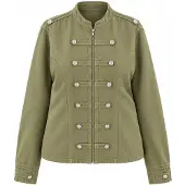 Trendyol Dames Groen Effen Lang Getailleerd Grote maten Blazers