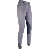 HKM Rijbroek -Penny easy- softline knievlak donkergrijs/donkergrijs 34