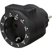 Merkloos Digitale Afteltimer - Digitale timer - CT4 - Zwart