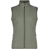 CMP Mouwloos damesjack met capuchon Knit-Tech