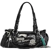 Desigual Schoudertas zwart / wit
