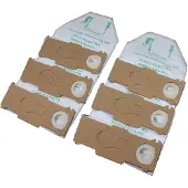 Dripio 6 Stofzuigzakken, premium kwaliteit, vlies, voor Kobold 130/131