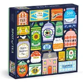 Sonstige Verlage Puzzel van 500 stukjes: "Een kopje thee"