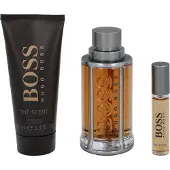 BOSS Edt Spray 100 ml / Douchegel 100 ml / Edt Spray 10 ml - Hugo The Scent cadeauverpakking