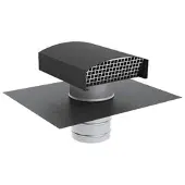 Duco DucoFlex dakdoorvoer Ø200mm - leisteen - compact - 0000-4920