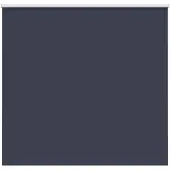 vidaXL Rolgordijn verduisterend 150x150 cm stofbreedte 146,6 cm blauw