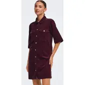 ONLY Blousejurk 'JDYSHIRAZ' aubergine