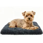 Merkloos Fluffy Orthopedisch Hondenbed met Afneembare Deksel